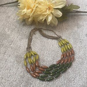 3 for $20 💎 earth tone statement necklace